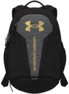 Under Armour Under Armour Plecak unisex Hustle plecak Black (004)/Metallic Gold Luster Jeden rozmiar 1361176-004-One Size Fits All - Plecaki - miniaturka - grafika 11