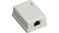 Switche - Goobay Puszka przyłączeniowa 1-Port RJ45, cat 6, puszka przyłączeniowa STP; 1-Port RJ45, cat 6, STP  ekranowany 77634 - miniaturka - grafika 1