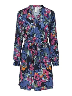 YAS FIMA LS Dress S. NOOS, Garden Topiary/Aop: blury Print, XL - Koszulki i topy damskie - miniaturka - grafika 1