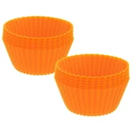 Akcesoria i części AGD - Forma foremka SILIKONOWA na muffinki do pieczenia muffinek babeczek 12 sztuk - Orion - miniaturka - grafika 1