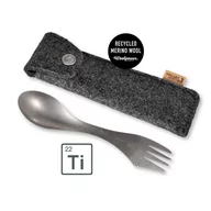 Kuchnia turystyczne i akcesoria - Light My Fire Niezbędnik Spork O Titanium Kit 4218101110 - miniaturka - grafika 1