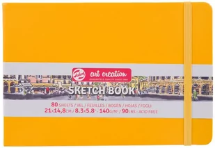 SZKICOWNIK ŻÓŁTY 21X14,8CM ART CREATION, TALENS - Podobrazia, bloki, papiery - miniaturka - grafika 1