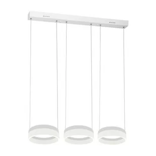 Milagro Lampa wisząca potrójna LED RING 36W 407 - Lampy sufitowe - miniaturka - grafika 1