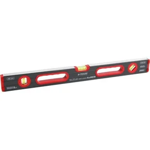 Poziomica aluminiowa 1200 mm 3 libelki uchwyt profesjonalna Proline - Poziomice, łaty, miary - miniaturka - grafika 1