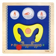 Zabawki interaktywne dla dzieci - Viga Viga 50438 Manualna Kierownica Rajdowa - miniaturka - grafika 1