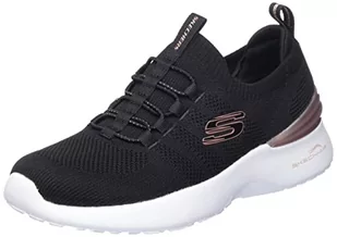 Skechers Damskie trampki Skech-AIR Dynamight, czarne, 3 UK - Trampki damskie - miniaturka - grafika 1