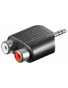 Kable - Pro Pro Audio adapter 2xRCA F - MiniJack M 4040849116049 - miniaturka - grafika 1