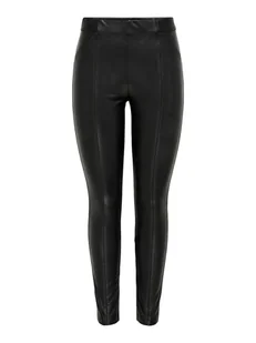 ONLY Legginsy "Jessie" w kolorze czarnym - Legginsy - miniaturka - grafika 1