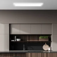 Lampy sufitowe - Briloner Lampa sufitowa LED Tava A, 98x20 cm, tworzywo sztuczne, biały - miniaturka - grafika 1
