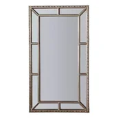 Lustra - Stojące lustro do sypialni Lawson 5055999201216 cyna - miniaturka - grafika 1