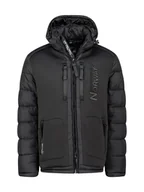 Kurtki męskie - Geographical Norway Kurtka zimowa "Beachwood" w kolorze czarnym - miniaturka - grafika 1