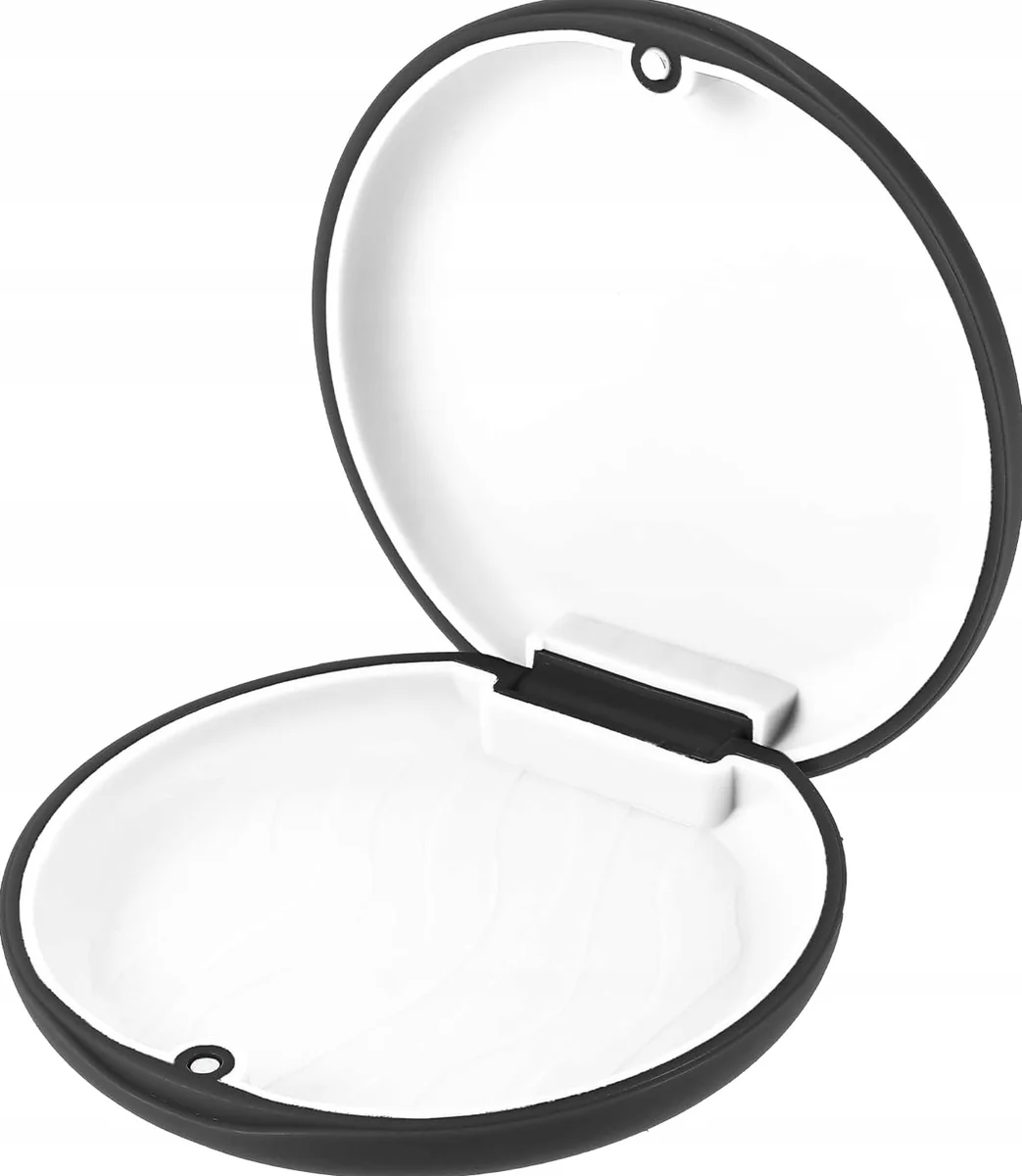 ETUI 8 7X8 7X2 4CM POJEMNIK PUDEŁKO ORGANIZER APARAT ORTODONTYCZNY MOCNY