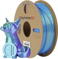Filamenty i akcesoria do drukarek 3D - Copymaster3D Tri-Silk filament for 3D printer, 1.75 mm, blue/purple/yellow 12480 - miniaturka - grafika 1