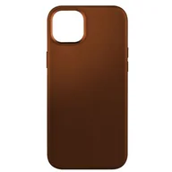 Etui i futerały do telefonów - Obudowa dla telefonów komórkowych FIXED MagLeather s podporou MagSafe na Apple iPhone 15 (FIXLM-1200-BRW) Brązowy - miniaturka - grafika 1