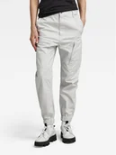 Spodnie damskie - G-Star Raw Spodnie materiałowe D22884-D387-D607 Écru Boyfriend Fit - miniaturka - grafika 1