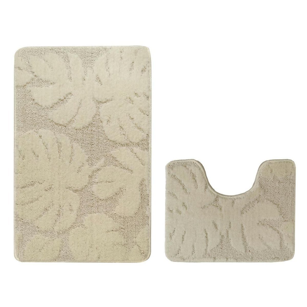 2cz Dywaniki łazienkowe antypoślizgowe CLASSIC Wz.03 ecru