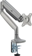 Uchwyty do monitorów - Maclean Uchwyt do monitora Maclean, podwójne ramię, ze sprężyną gazową, 17"-45", 16 kg, MC-969 - miniaturka - grafika 1