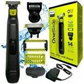 Trymery - Golarka Philips Oneblade Pro Maszynka Do Golenia Trymer Pro 360 - miniaturka - grafika 1