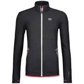 Bluzy sportowe damskie - Bluza damska Ortovox Fleece Jacket W Rozmiar: M / Kolor: czarny - miniaturka - grafika 1