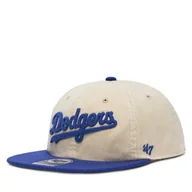 Czapki damskie - Czapka z daszkiem 47 Brand MLB LA Dodgers Fieldstone ’47 CAPTAIN RL B-FLDST12HTP Biały - miniaturka - grafika 1