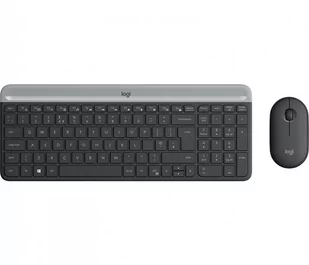 Logitech MK470 Slim Szara US 920-009204 - Zestawy myszka + klawiatura - miniaturka - grafika 1