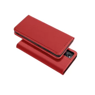Etui z klapką kabura skórzana SMART PRO do iPhone 15 bordowy - Etui i futerały do telefonów - miniaturka - grafika 2