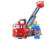 Samochody i pojazdy dla dzieci - Auto straż pożarna na bańki mydlane jeździ i gra - miniaturka - grafika 1
