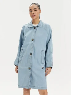 Vans Kurtka jeansowa Skate Mac Denim Coat VN000G90 Szary Regular Fit - Kurtki damskie - miniaturka - grafika 1