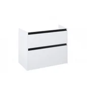 Szafki łazienkowe - ROCA A857898806 Szafka GAP PRO do kompletacji z blatem 80 cm Biały połysk - miniaturka - grafika 1