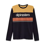 Koszulki męskie - Alpinestars Męska koszulka Topper Ls Czarny XXL - miniaturka - grafika 1