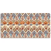 Podkładki na biurko - Podkład na biurko Indiański wzór geometryczny 120x60 cm - miniaturka - grafika 1