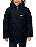 Kurtki i płaszcze dla chłopców - Jack Wolfskin SOLYD INS COAT G płaszcz dziecięcy unisex, nocny niebieski/nocny niebieski - miniaturka - grafika 1