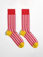 Skarpetki damskie - Skarpetki Pink Stripes - miniaturka - grafika 1