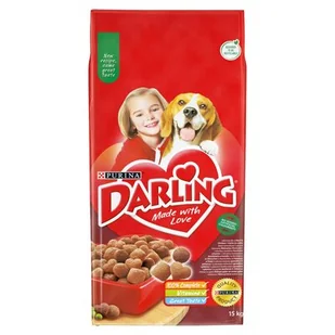 Purina Darling Z wołowiną i warzywami 15 kg - Sucha karma dla psów - miniaturka - grafika 1