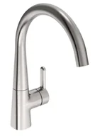 Baterie kuchenne - Hansa Designo - Bateria zlewozmywakowa, stal szczotkowana 5101228380 - miniaturka - grafika 1