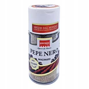 Pieprz czarny mielony premium Pepe Nero Macinato 46g - Montosco - Pieprz - miniaturka - grafika 1