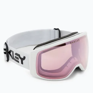 Oakley Flight Tracker XM Gogle zimowe Kobiety, factory pilot white/prizm snow hi pink 2020 Gogle narciarskie OO7105-14 - Gogle narciarskie - miniaturka - grafika 1
