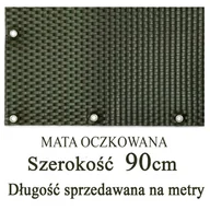 Parawany - Osłona balkonowa TECHNORATTAN oczkowana, zielona, 0,9 m - miniaturka - grafika 1