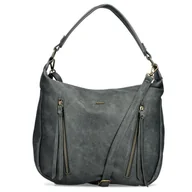 Torebki damskie - Rieker H1016-54 GREEN torebka damska khaki - miniaturka - grafika 1