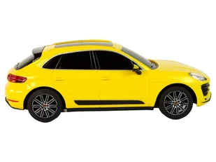 Auto R/C Porsche Macan Turbo 1:24 Rastar Żółty - Samochody i pojazdy dla dzieci - miniaturka - grafika 5