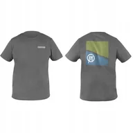 Inne akcesoria dla wędkarzy - KOSZULKA WĘDKARSKA SZARA PRESTON GREY T-SHIRT R. M - miniaturka - grafika 1