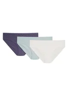 Majtki damskie - Majtki figi Mia-Mia 3-pak Esotiq fioletowy, miętowy, kremowy S - miniaturka - grafika 1