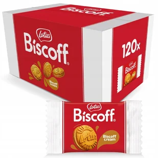 LOTUS Biscoff Cream Doppel ciasteczka 120 szt 1200g - Ciastka - miniaturka - grafika 1