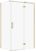 Kabiny prysznicowe - Cersanit Kabina PRYSZNICOWA CITY Z ZAWIASAMI ZŁOTA 120X90X195 PRAWA TRANSP - miniaturka - grafika 1