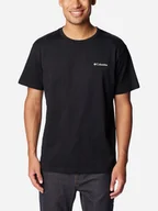 Koszulki męskie - Koszulka męska bawełniana Columbia CSC Basic Logo Short Sleeve 1680053022 XL Czarna (195978521883) - miniaturka - grafika 1