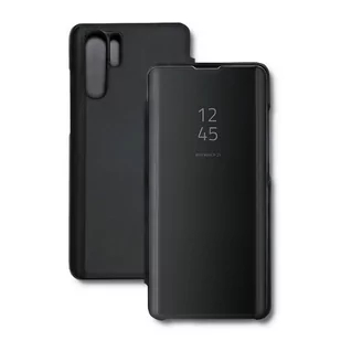 Qoltec Etui do Huawei P30 Pro | flip cover | czarne 51698 - Etui i futerały do telefonów - miniaturka - grafika 1