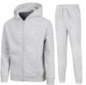 Dresy męskie - 4F OCIEPLANY DZIEWCZÄCY DRES KOMPLET BLUZA SPODNIE / rozm 152 - miniaturka - grafika 1