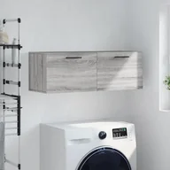 Szafki na klucze - vidaXL Szafka wisząca, szary dąb sonoma, 100x36,5x35 cm - miniaturka - grafika 1