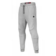 Odzież taktyczna i umundurowanie - Spodnie dresowe Pit Bull 300 Interlock Dolphin '23 - Szary Melanż - miniaturka - grafika 1