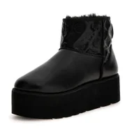 Botki damskie - Guess Czarne Damskie Ocieplane Botki Na Jesień 39 - miniaturka - grafika 1